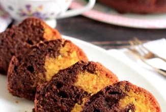 Тыквенно-шоколадный кекс 🧁