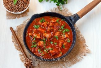 Подлива с мясом к гречке 🥩