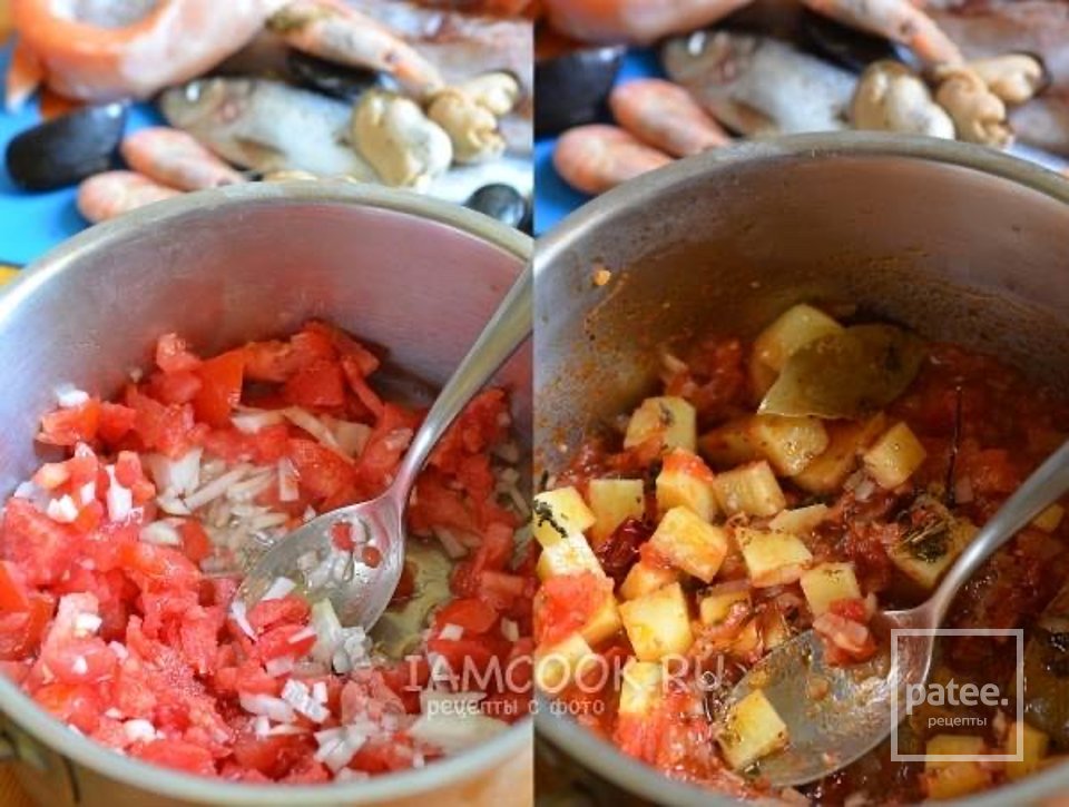 Суп «Буйабес» 🍲 - Шаг 2