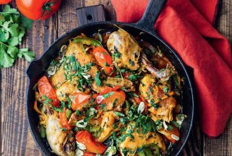 Курица на сковороде по-абхазски 🍗