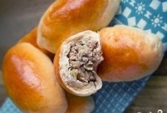 Пирожки с мясом в духовке 👍🏼