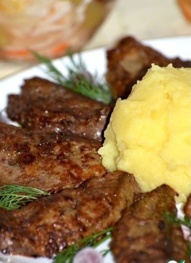 Говяжья печень по-особому 🥩 - Шаг 1