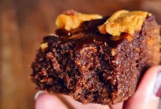 Брауни с арахисом