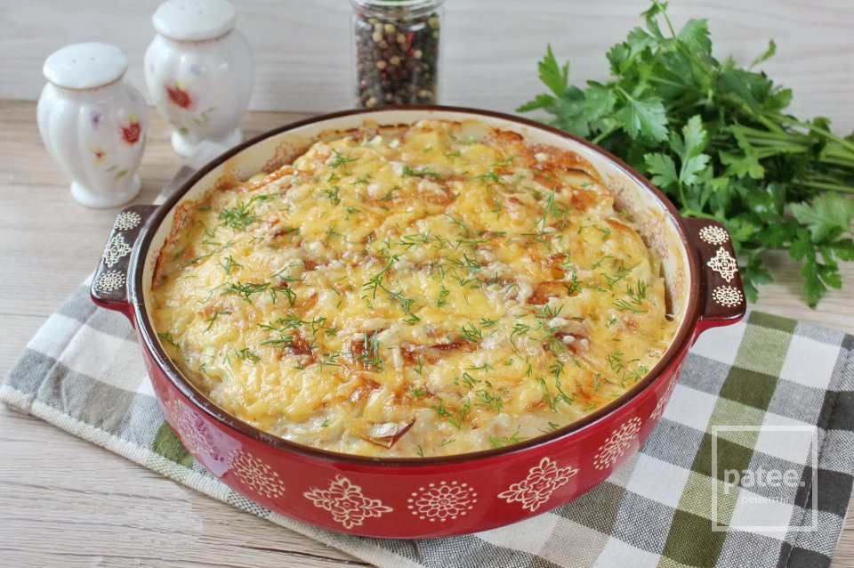 Запеканка из картофеля и куриного фарша - Шаг 12