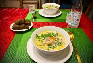 Финский сливочный суп из сёмги Lohikeitto