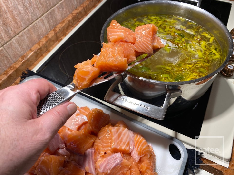 Финский сливочный суп из сёмги Lohikeitto - Шаг 15