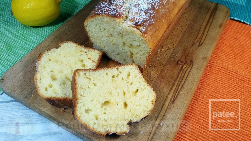 Лимонный кекс с творогом - Шаг 12