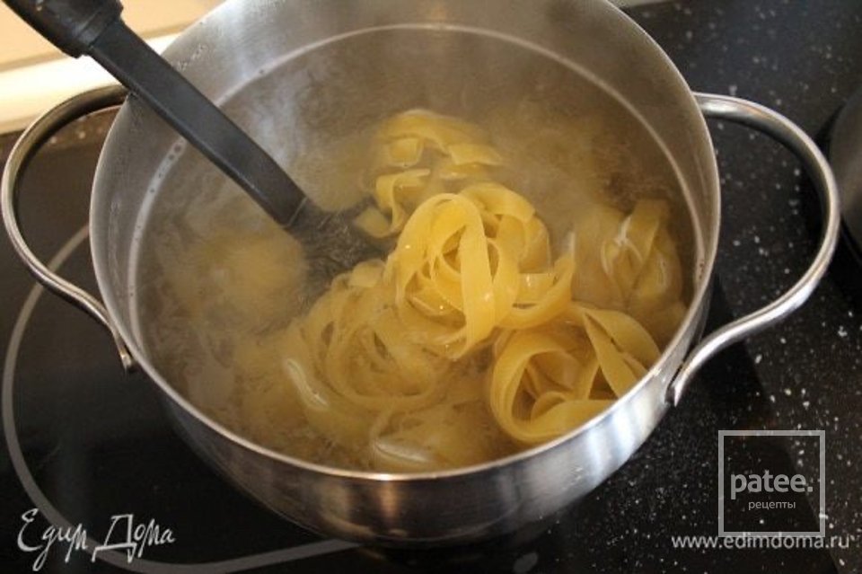 Феттучине с креветками 🍝 - Шаг 2
