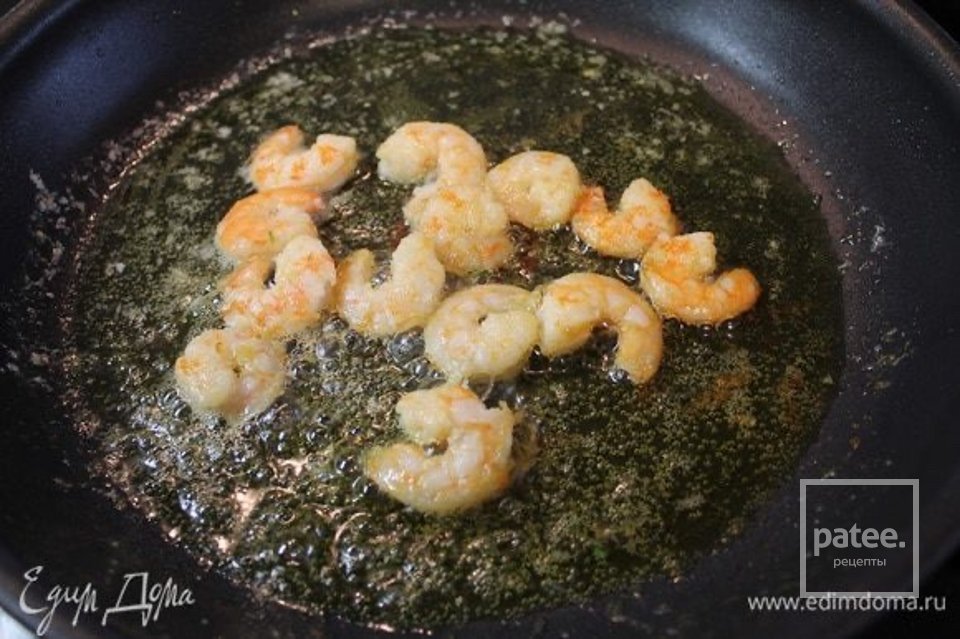 Феттучине с креветками 🍝 - Шаг 5