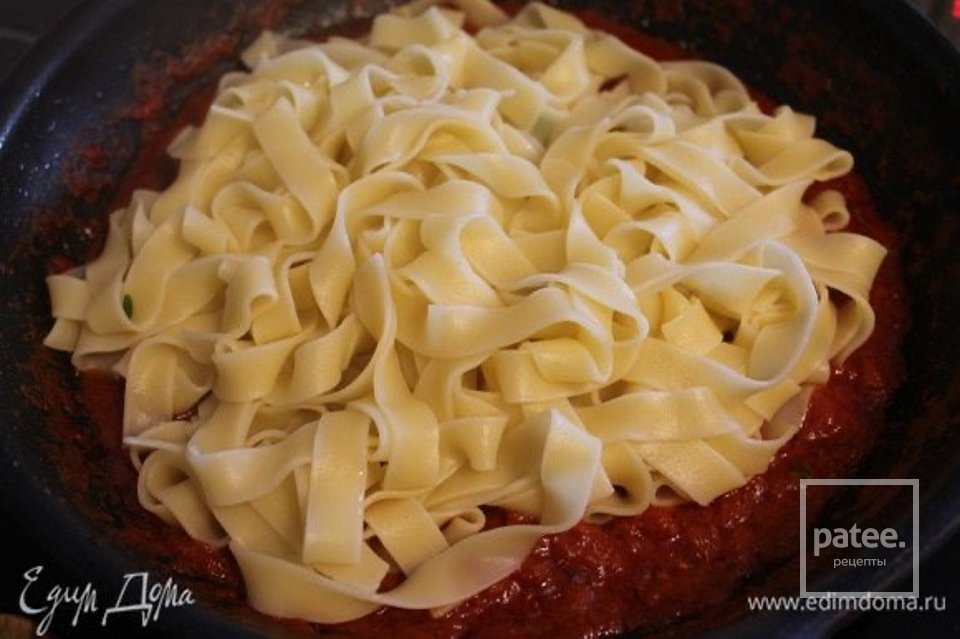 Феттучине с креветками 🍝 - Шаг 7