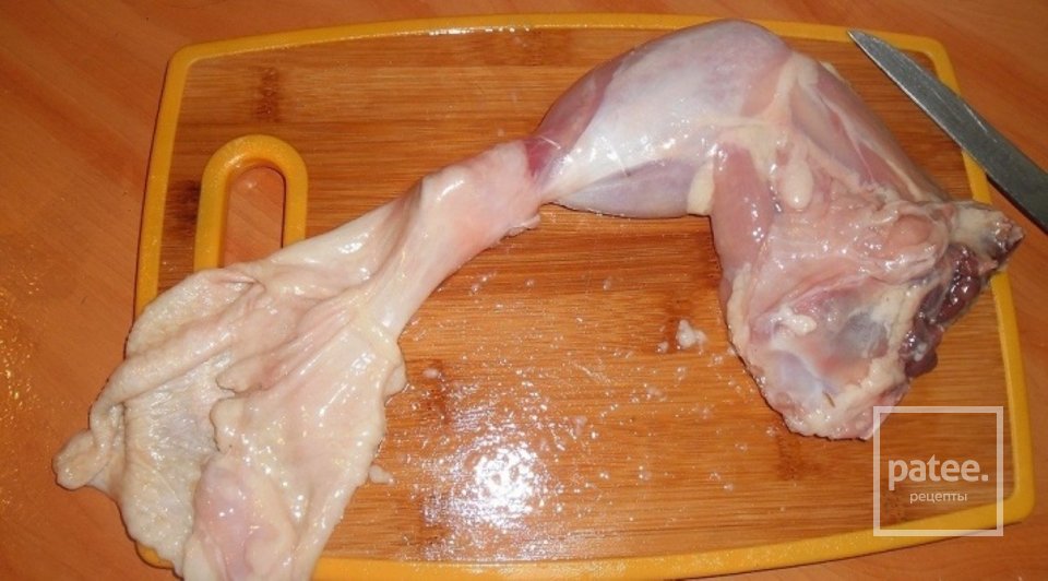 Фаршированный окорочок - Шаг 1