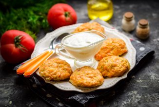 Куриные котлеты с кабачком и сыром в духовке 👍🏼