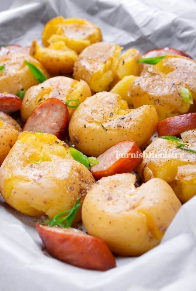 Мятая картошка в духовке🥔