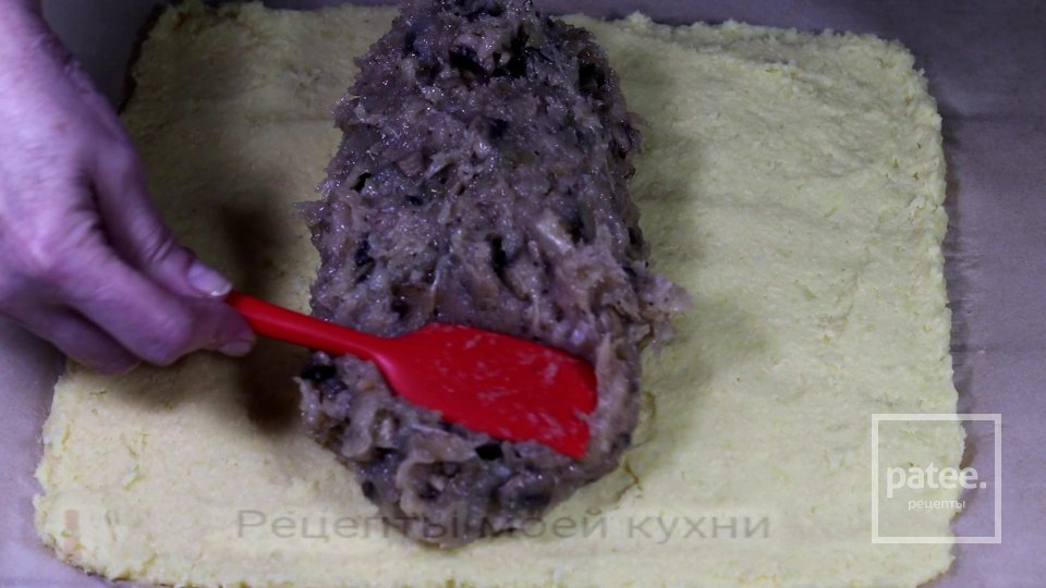 Картофельные лодочки с курицей и грибами - Шаг 10