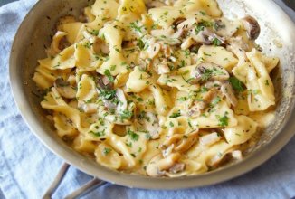 Паста с грибами 🍝