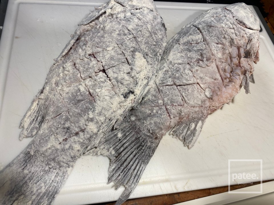 Жареные караси с пюре из цветной капусты - Шаг 4