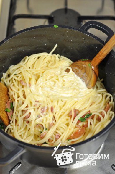 Паста Карбонара 🍝 - Шаг 8
