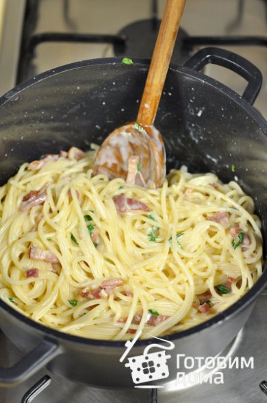 Паста Карбонара 🍝 - Шаг 9