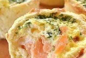 Песочные тарталетки с начинкой из семги 🐠