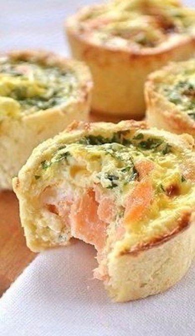 Песочные тарталетки с начинкой из семги 🐠 - Шаг 1