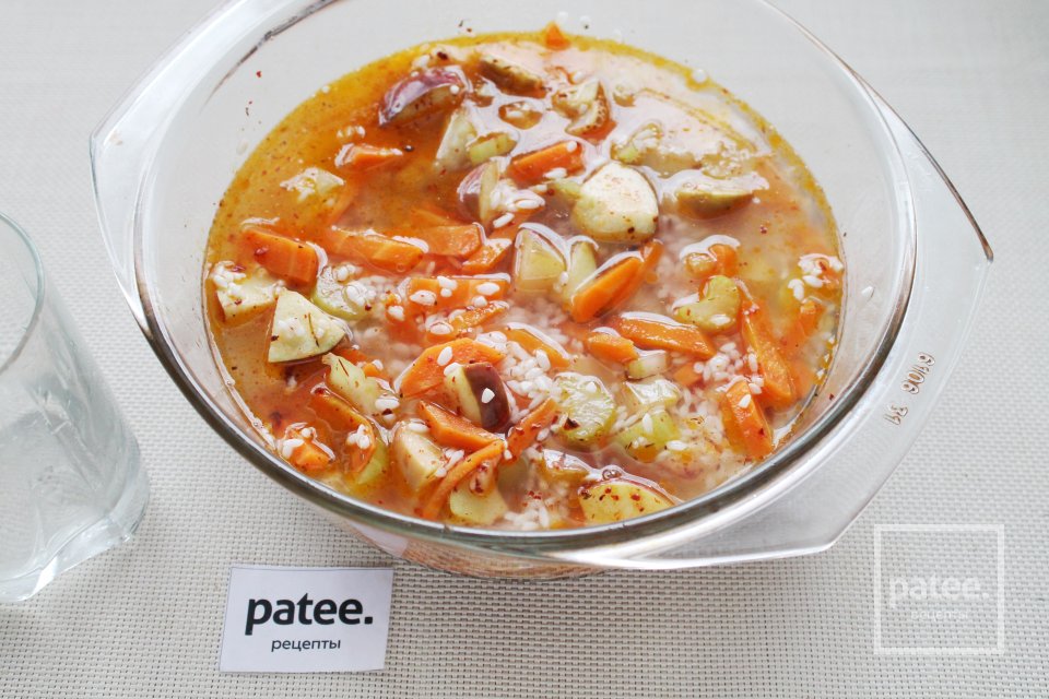 Постный плов в микроволновке - Шаг 12