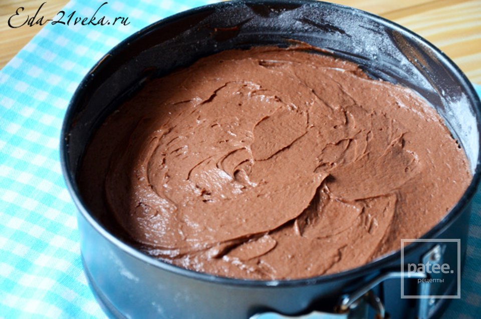Шоколадный торт с творогом и кокосом 🍰 - Шаг 15