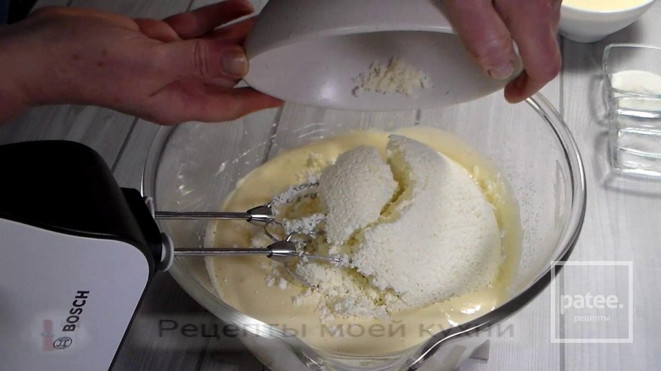 Манник с творогом и сметаной без муки - Шаг 4