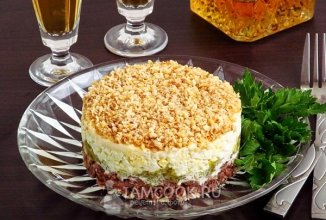 Слоеный салат «Мачо»🥗