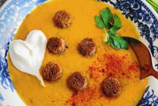 Вкусный чечевичный суп-пюре 🍲