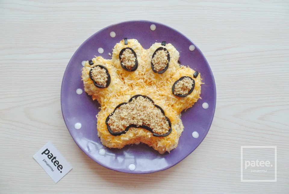 Салат "Лапа тигра" - Шаг 10