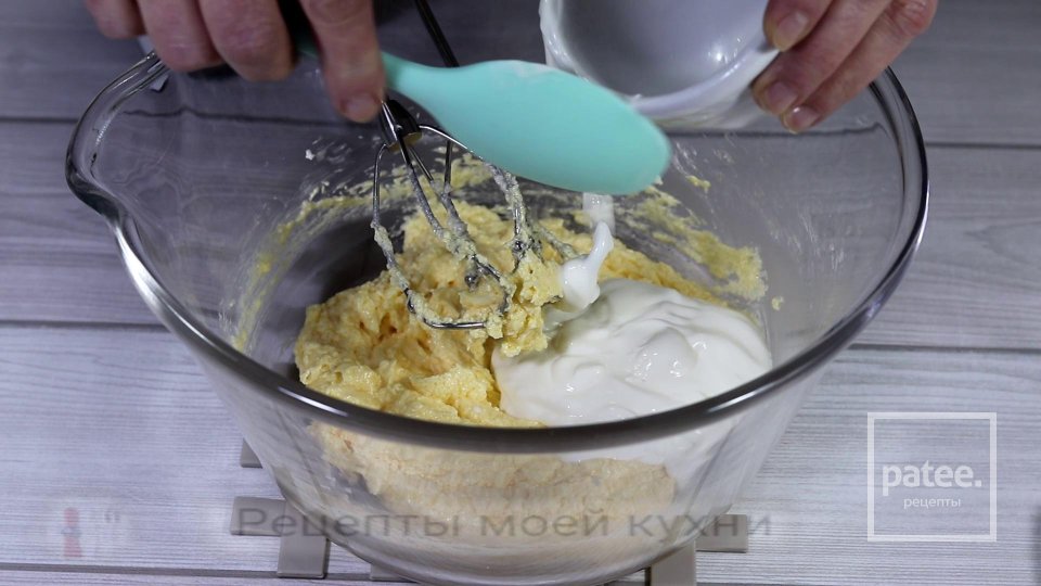 Лимонный пирог с изюмом и орехами - Шаг 3