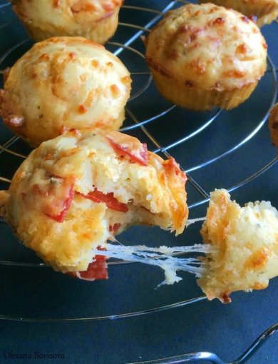 Пицца-кексы 🍕 - Шаг 1