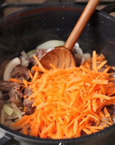 Перловая каша с говядиной 🥩 - Шаг 5