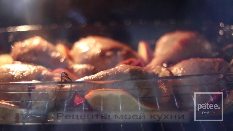 Запеченная курица с апельсинами и специями - Шаг 8