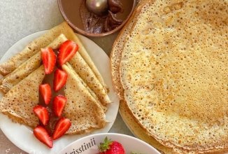 Заварные блинчики  на кефире🥞