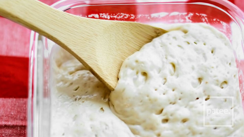 Нежное дрожжевое тесто (на опаре) - Шаг 1