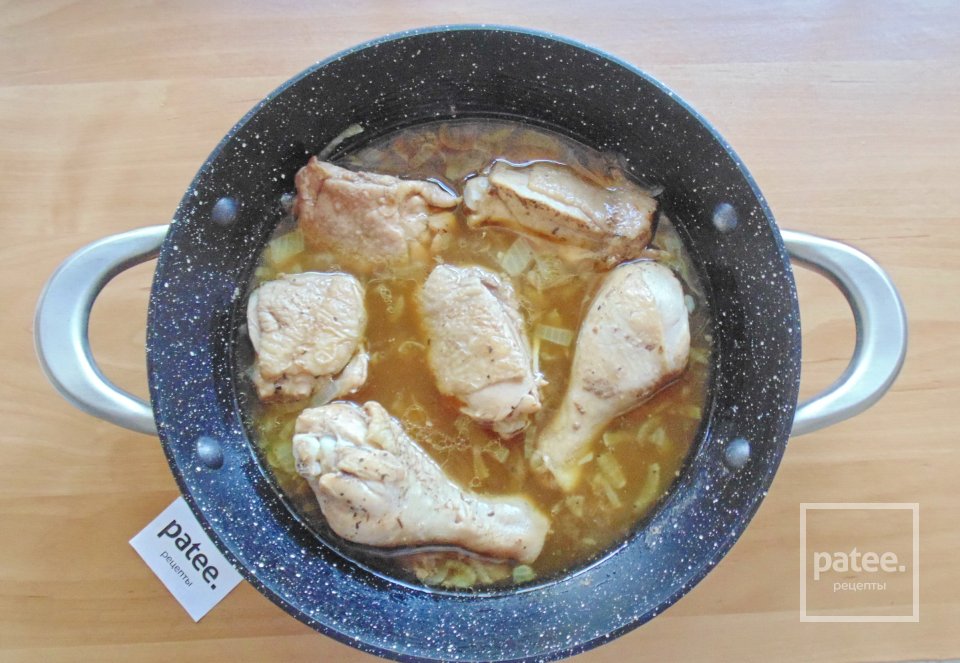 Курица с рисом в соусе - Шаг 15