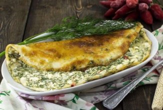 Омлет с творогом 👍🏼