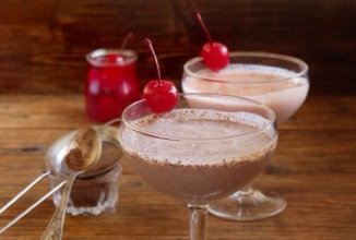 Смузи с вишней и шоколадом 🍸