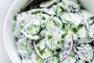 Турецкий огуречный салат 🥗