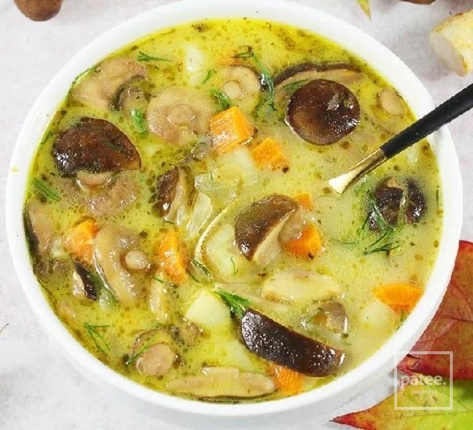 Грибной суп 🍲 - Шаг 1