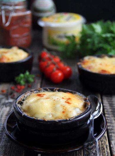 Жульен из сушенных грибов 👍🏼 - Шаг 13