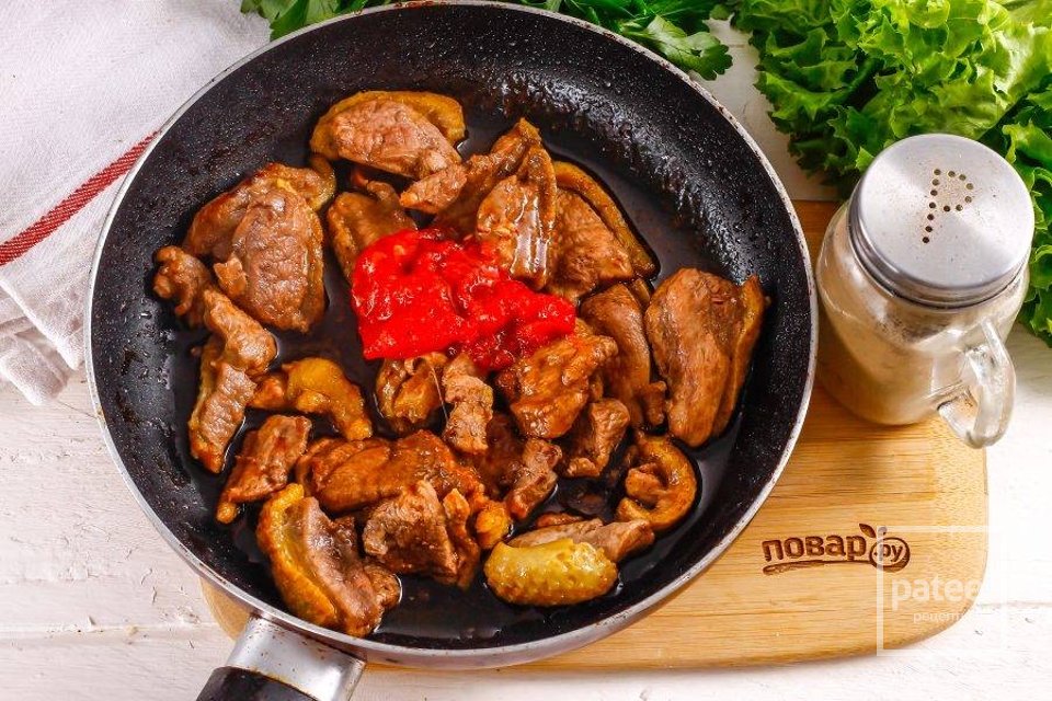Салат с курицей терияки 🥗 - Шаг 4