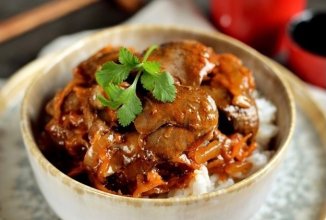 Куриная печень с подливкой 🍗