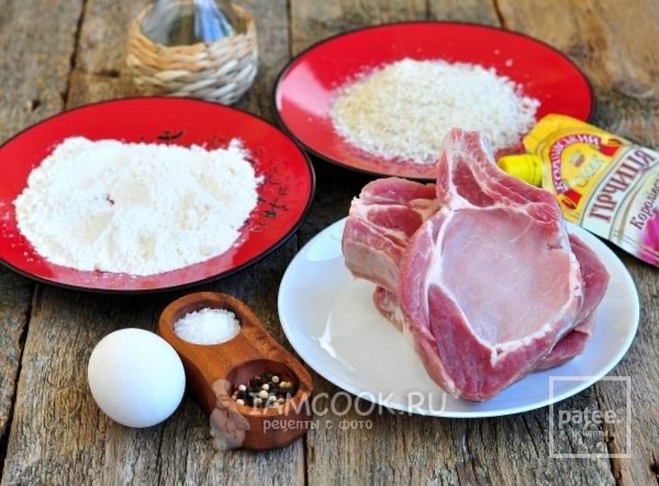 Шницель из свиной корейки на кости 🥩 - Шаг 1