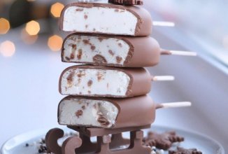 Творожные эскимо с кусочками шоколада 🍦