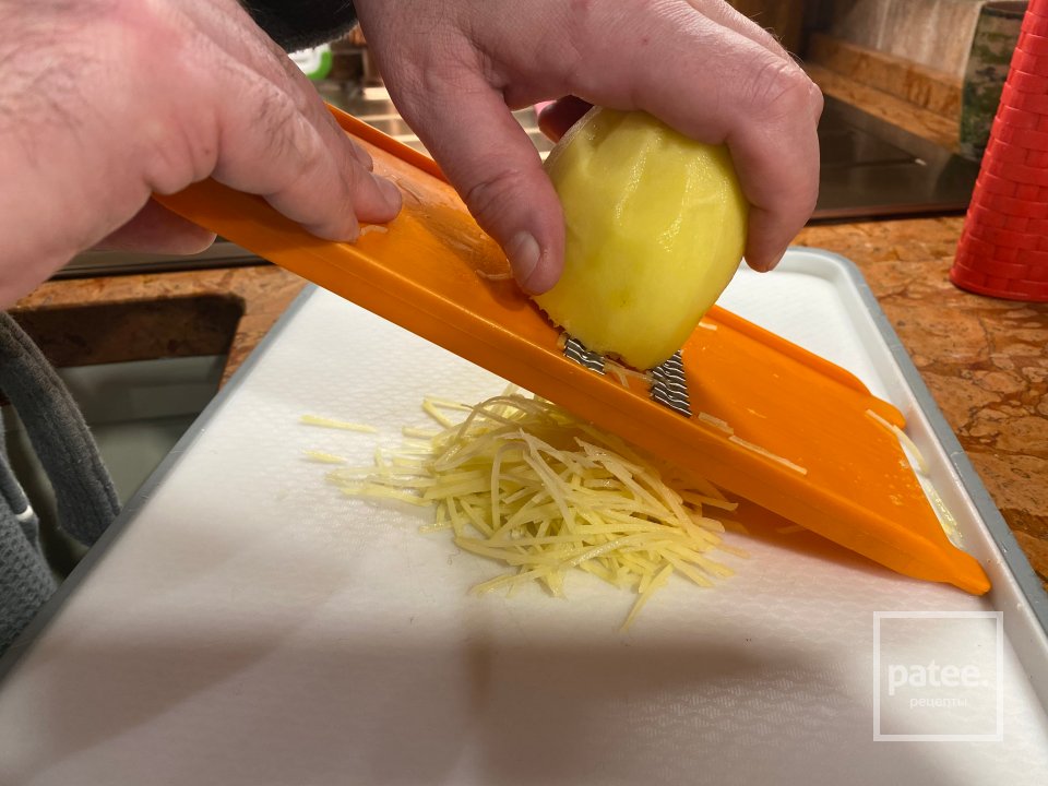 Картофельная яичница - Шаг 1