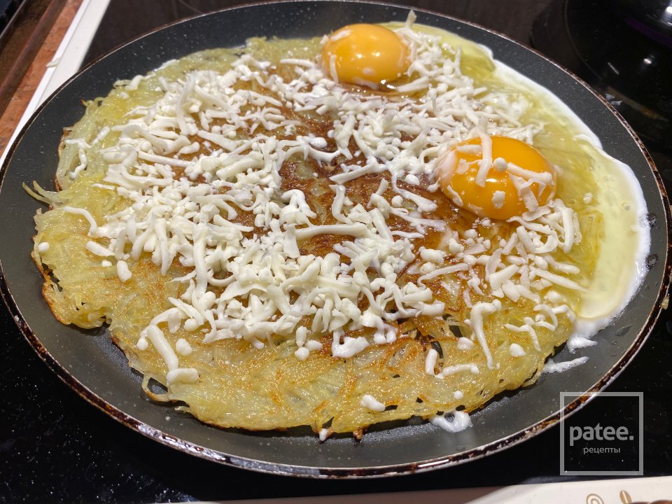 Картофельная яичница - Шаг 10