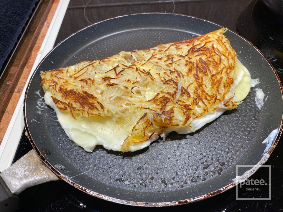 Картофельная яичница - Шаг 12