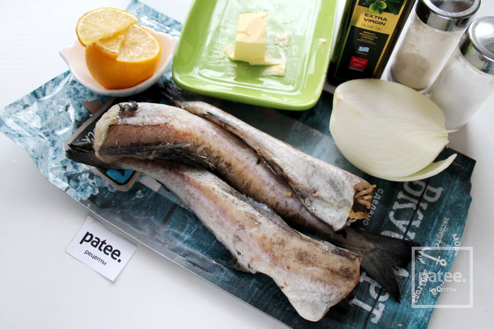 Минтай, жаренный на сливочном и оливковом масле - Шаг 1